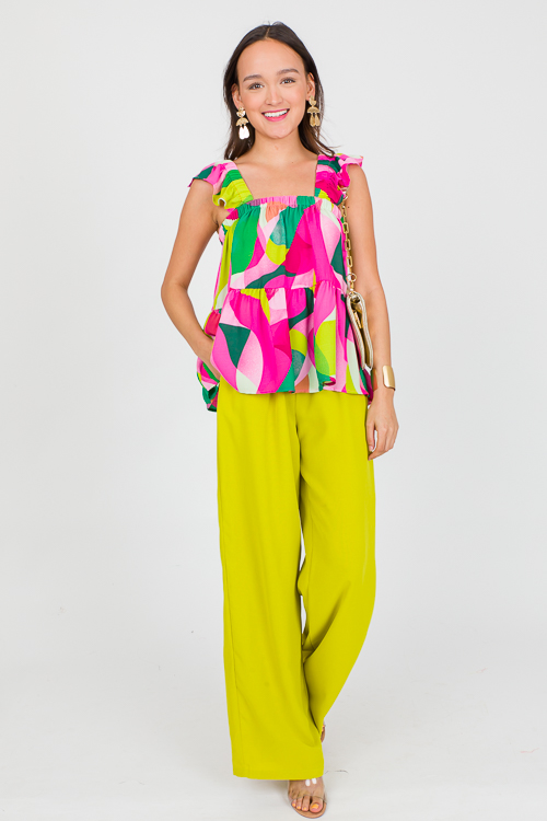 Kya Pants, Lime