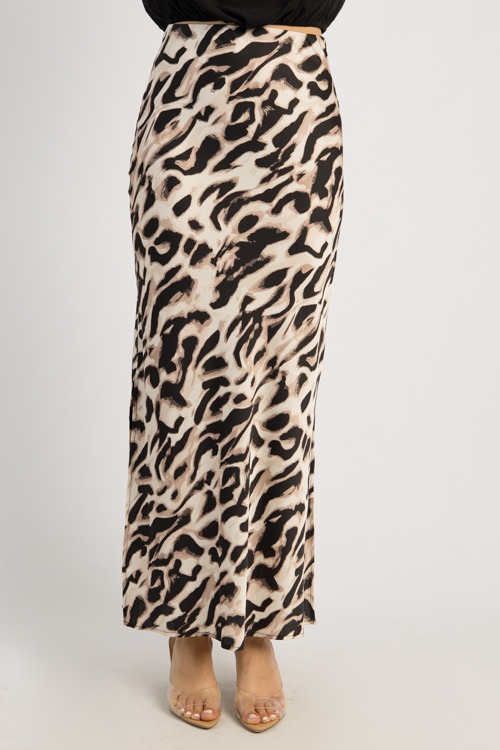 Animal Satin Maxi Skirt, Mauve - 0505-110h.jpg
