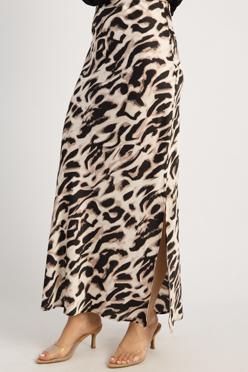 Animal Satin Maxi Skirt, Mauve - 0505-112.jpg