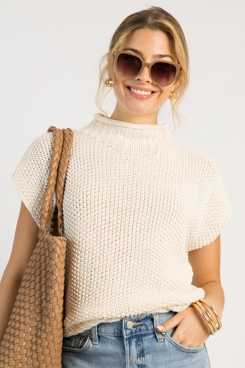 Drop Shoulder Mock Sweater, Cream - 0505-126.jpg