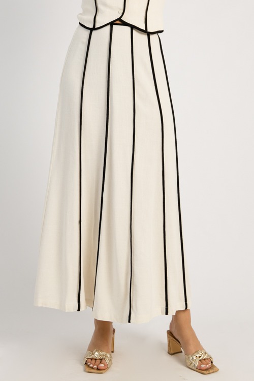 Two-Tone Maxi Skirt, Natural - 0505-24p.jpg