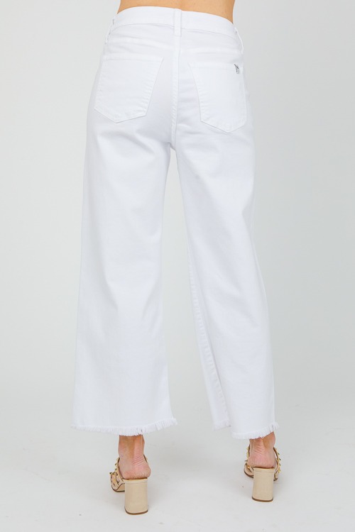 Mona Fray Leg Jeans, White - 0506-110.jpg