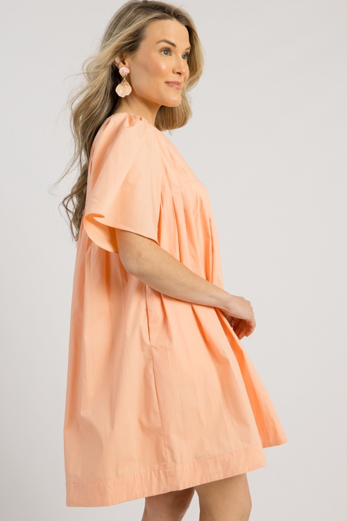 Papaya Pleated Dress - 0506-35.jpg