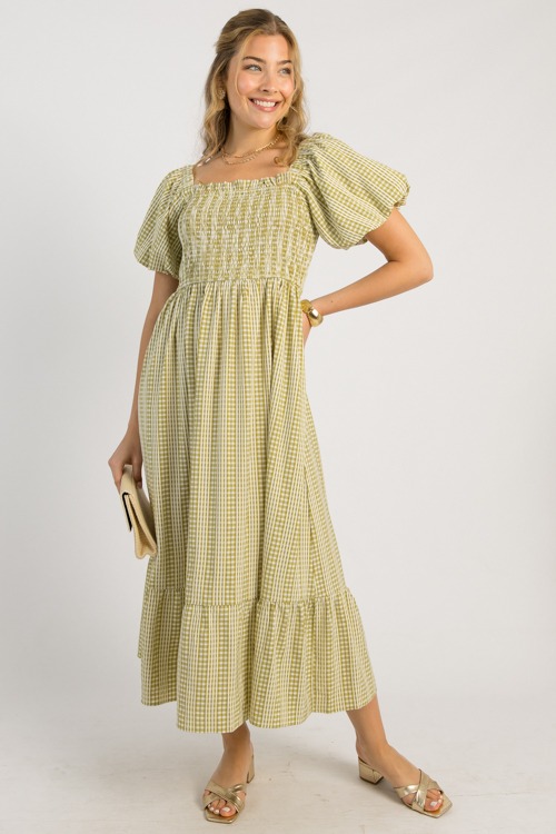 Gingham Smock Midi, Avocado - 0506-43.jpg
