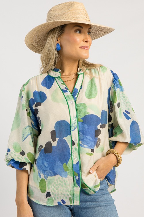 Piper Printed Blouse, Green - 0507-13.jpg