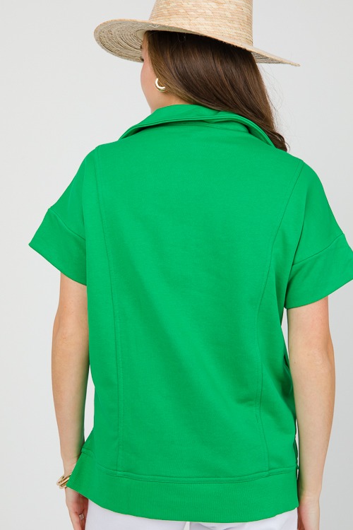 Collared Pullover Top, Green - 0508-43.jpg