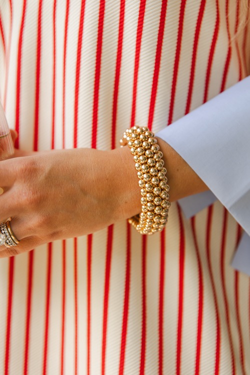 Bubbles Beaded Bracelet, Gold - 0509-18.jpg