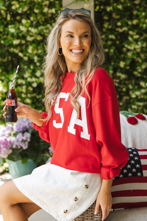 USA Graphic Sweatshirt, Red - 0509-258.jpg