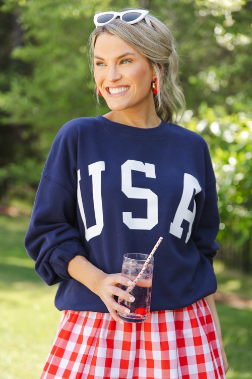 USA Graphic Sweatshirt, Navy - 0509-273.jpg