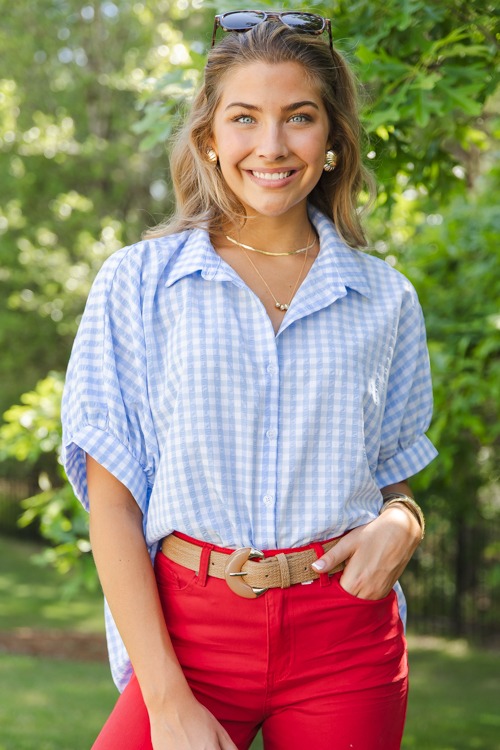 Grayson Gingham Shirt, Blue/White - 0509-285.jpg