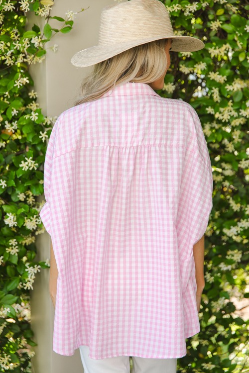 Grayson Gingham Shirt, Pink/White - 0509-292.jpg