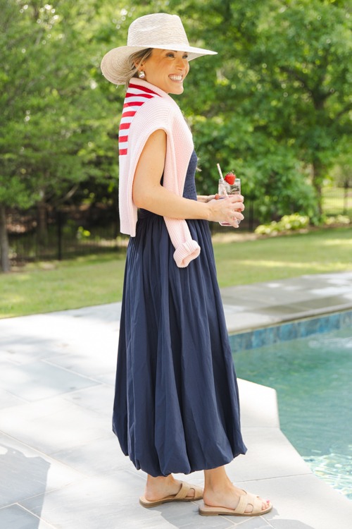 Bubble Hem Smock Maxi, Navy - 0509-313.jpg