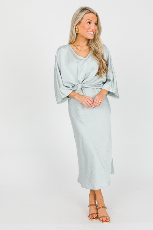 Slip Dress Set, Mint