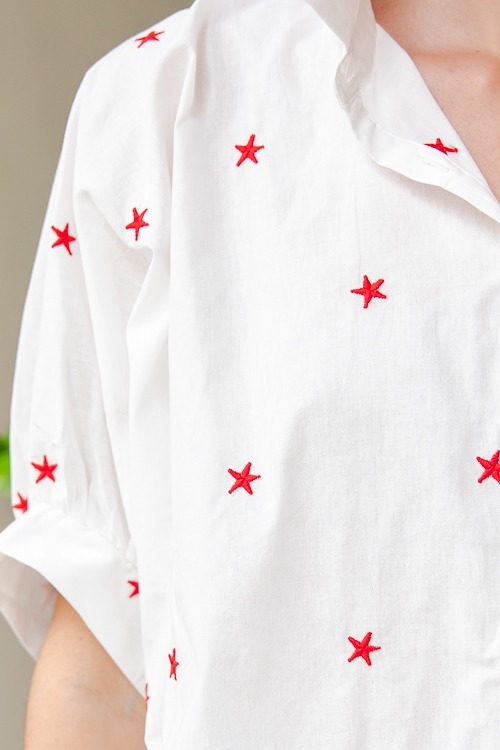 Starry Eyed Shirt, White/Red - 0510-204.jpg