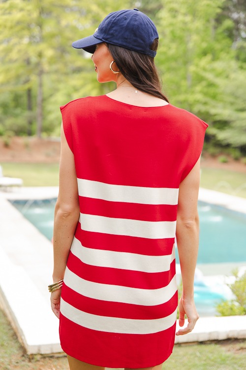 Eleanor Stripe Dress, Red - 0510-80.jpg