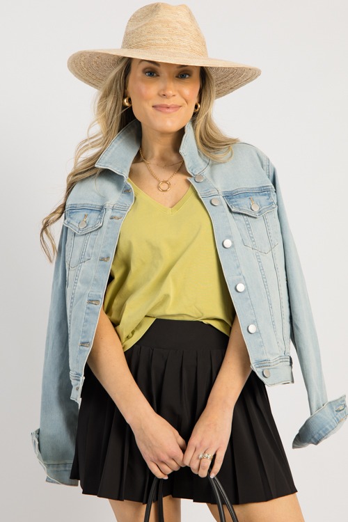 V-Neck Cotton Tank, Lime - 0512-133.jpg