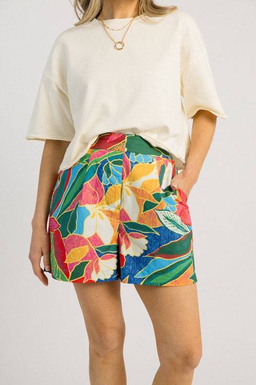 Tropical Paradise Shorts, Multi