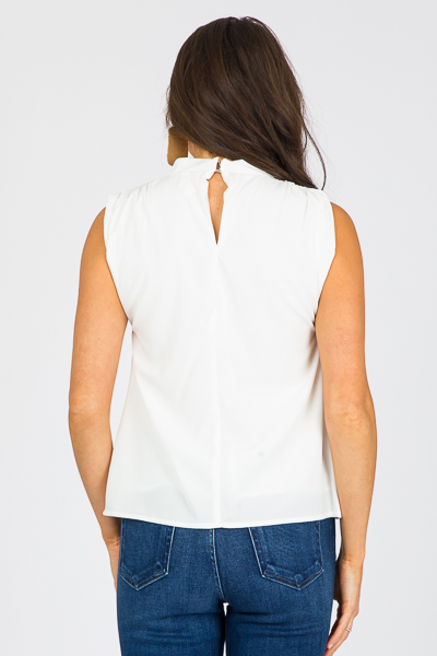 Clarisse Blouse, White