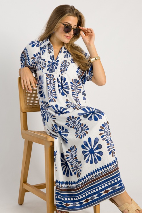 Smock Yoke Printed Maxi, Navy Mix - 0513-2h.jpg