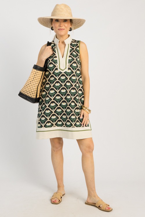 Camille Floral Dress, Black - 0515-113p.jpg
