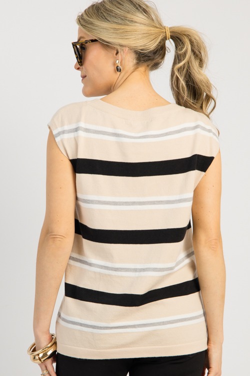 Bria Stripe Sweater, Taupe - 0515-160.jpg