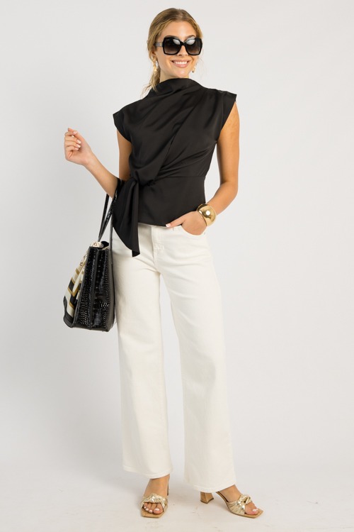 Twist Waist Blouse, Black - 0515-88.jpg