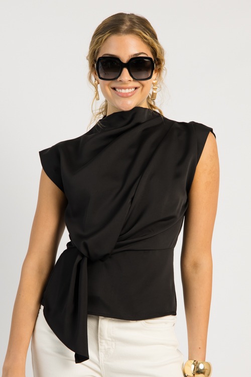 Twist Waist Blouse, Black - 0515-90.jpg