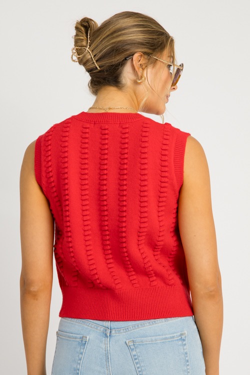 Textured Sweater Tank, Red - 0516-131.jpg