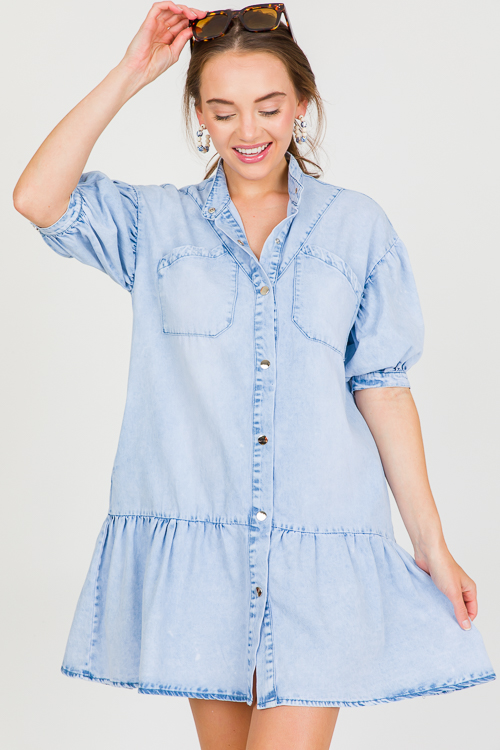 Denim Daydream Dress, Light