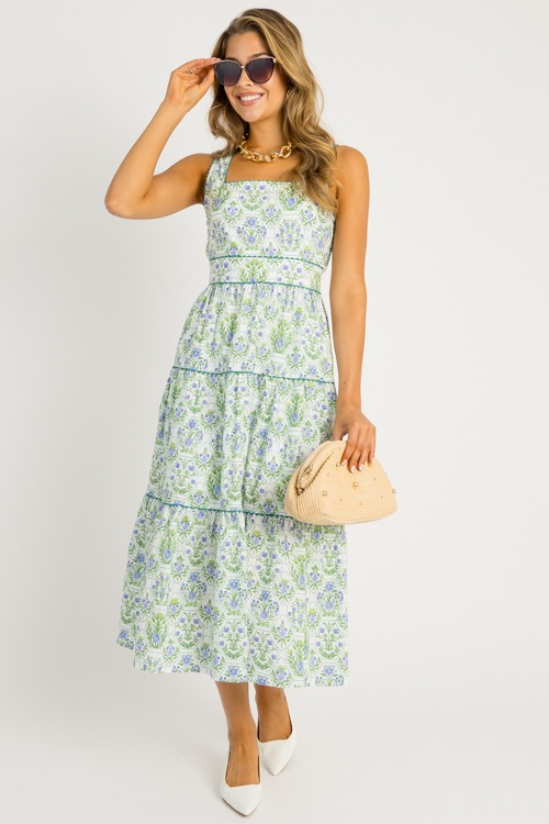 Garden Stroll Maxi, Green