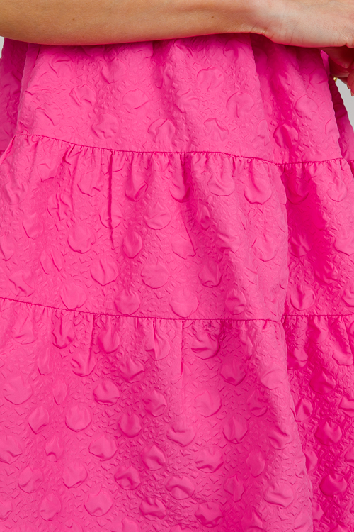 Sweet Spot Texture Dress, Pink
