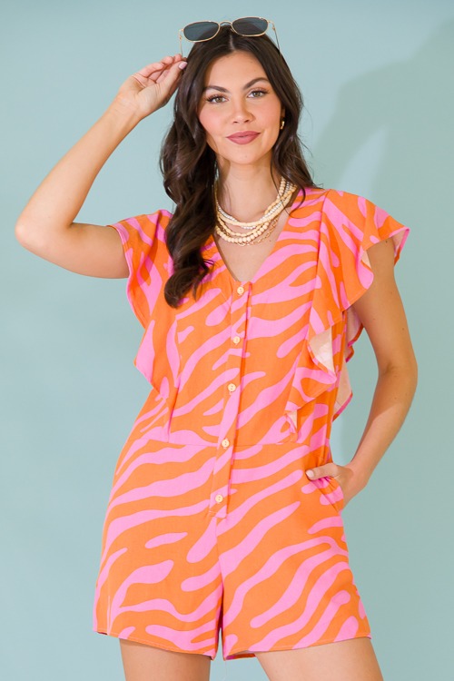 In The Groove Romper, Orange/Pink - 0517-197.jpg