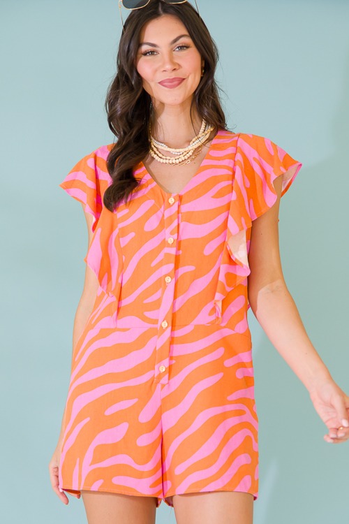 In The Groove Romper, Orange/Pink - 0517-198.jpg