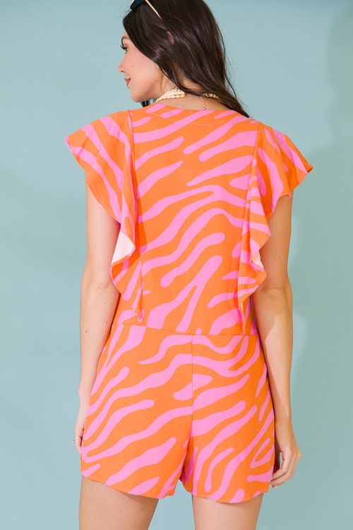 In The Groove Romper, Orange/Pink - 0517-200.jpg