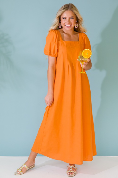 Linen Pleat Midi, Apricot - 0517-38-Edit.jpg