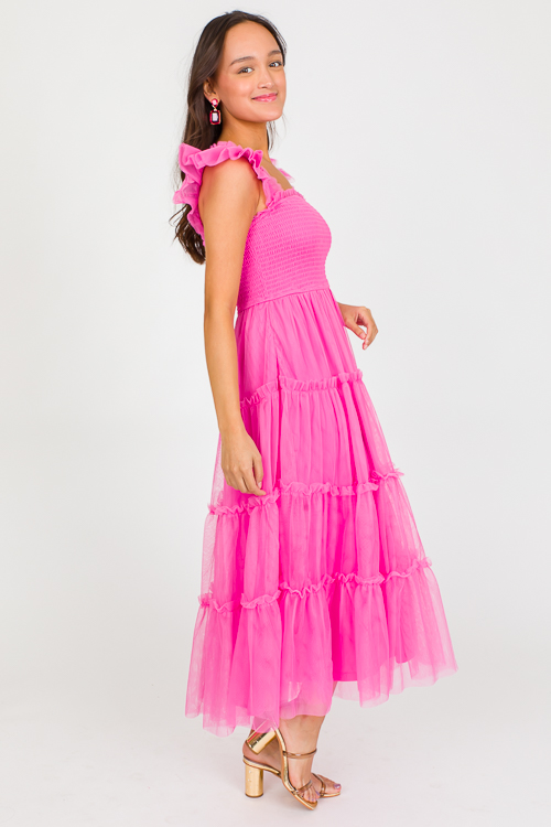 Rumor Has It Dress, French Pink