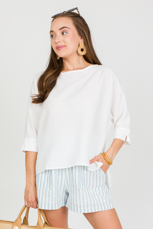 Meg Blouse, Off White