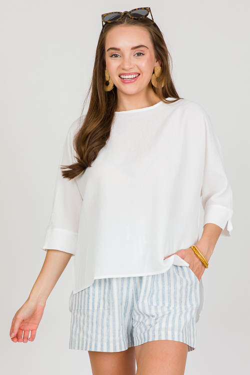 Meg Blouse, Off White