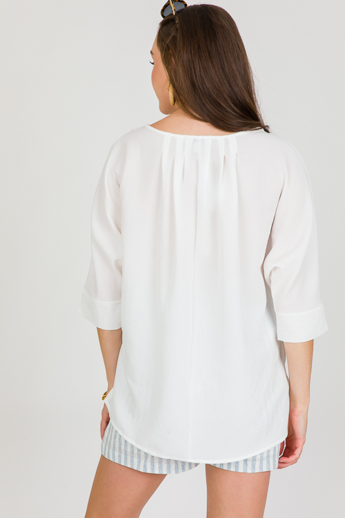 Meg Blouse, Off White