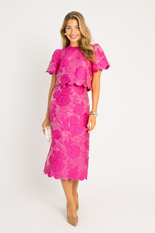 Petal Poise Set, Hot Pink