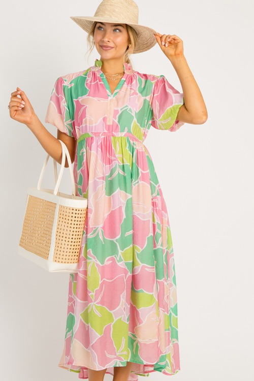 Printed Draw Waist Maxi, Pink Mix - 0520-10h.jpg