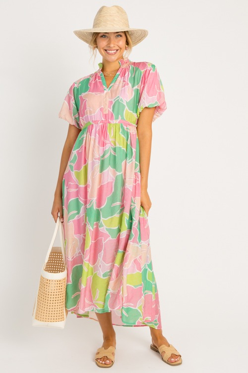 Printed Draw Waist Maxi, Pink Mix - 0520-13.jpg