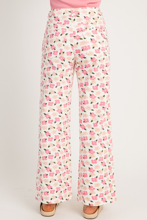 Floral Print Jeans, Pink - 0521-15.jpg