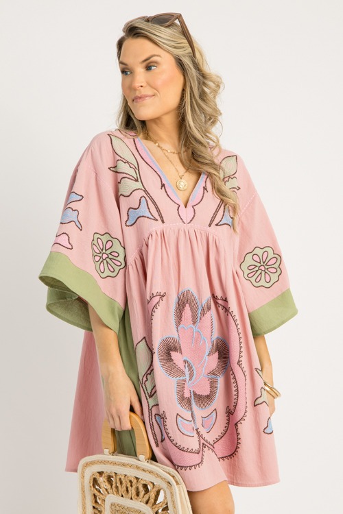 Boho Embroidery Dress, Blush - 0521-154.jpg