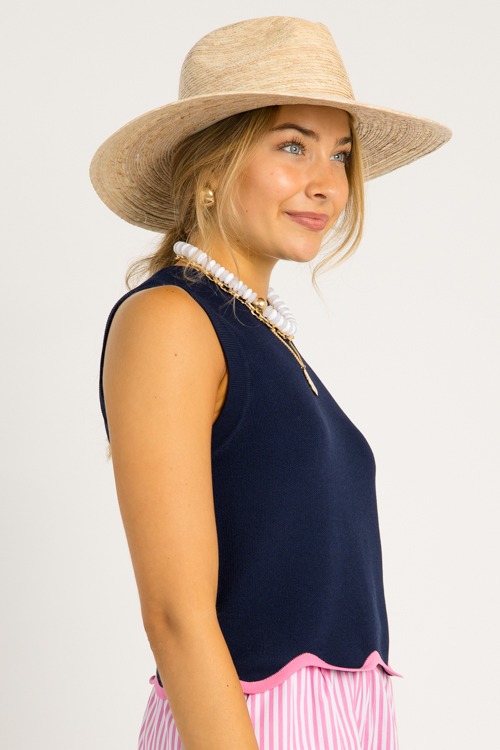 Scallop Contrast Hem Tank, Navy - 0521-61.jpg