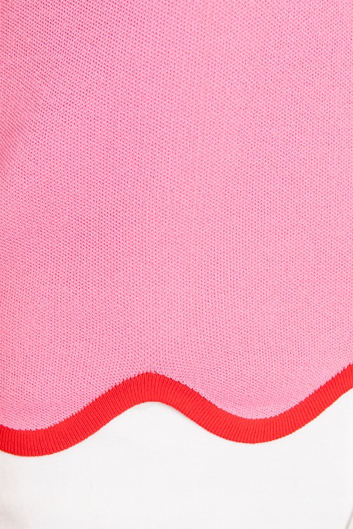 Scallop Contrast Hem Tank, Pink - 0521-76.jpg
