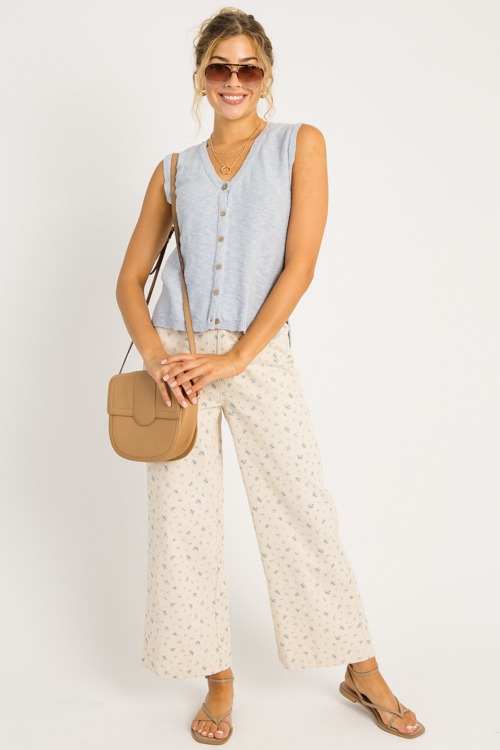 Ditsy Floral Pants, Taupe/Blue - 0521-89.jpg