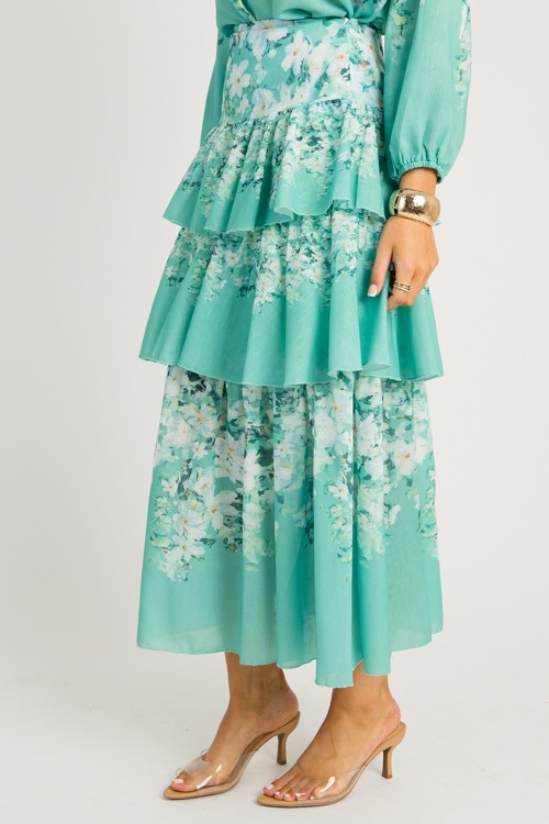 Floral Ruffle Skirt Set, Green - 0522-17h.jpg