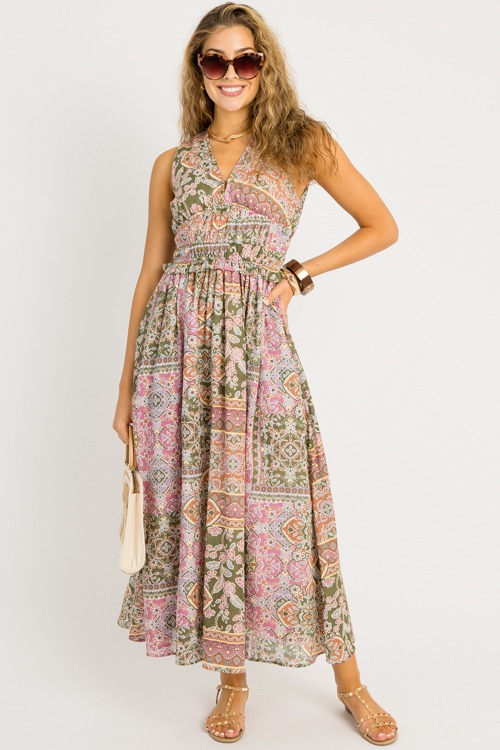Flourishing Floral Maxi, Evergreen - 0522-3.jpg
