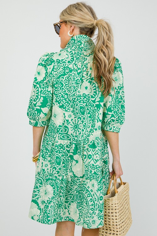 Kim Floral Mix Dress, Green - 0522-39.jpg